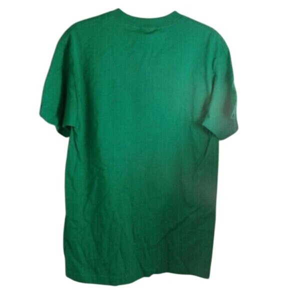 Hybrid Tees Size L Mens Green "Nice Rack" All I Want For Christmas T-Shirt NEW - Picture 5 of 5